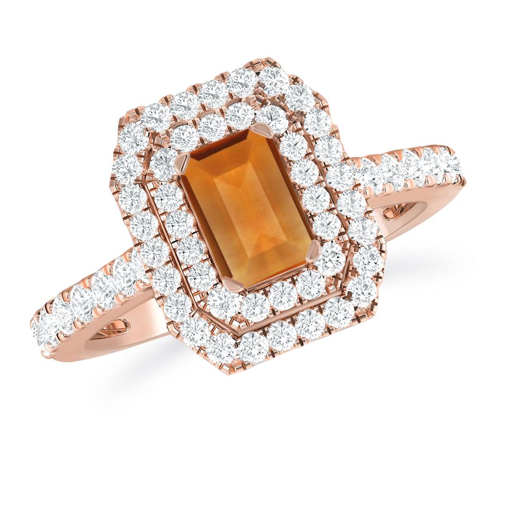Rose Gold - Citrine