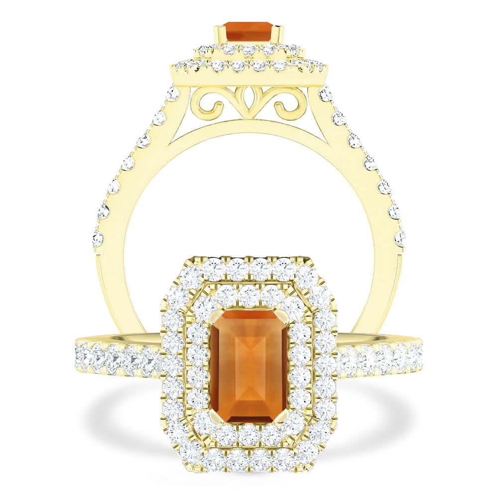 Yellow Gold - Citrine