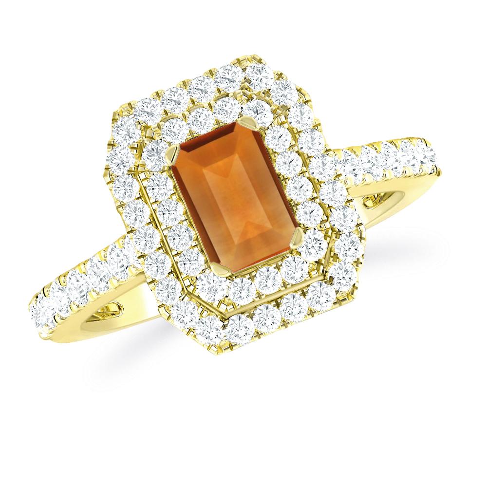 Yellow Gold - Citrine