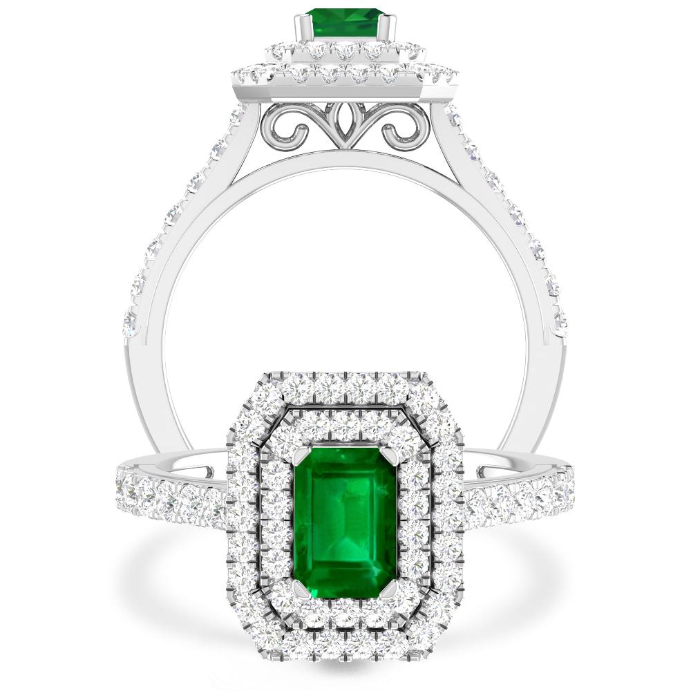 White Gold - Emerald