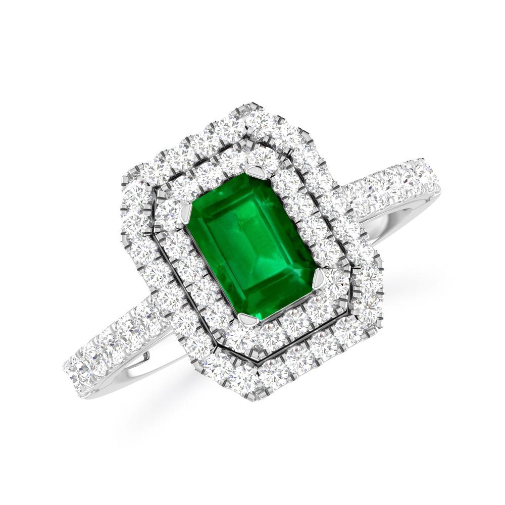 White Gold - Emerald
