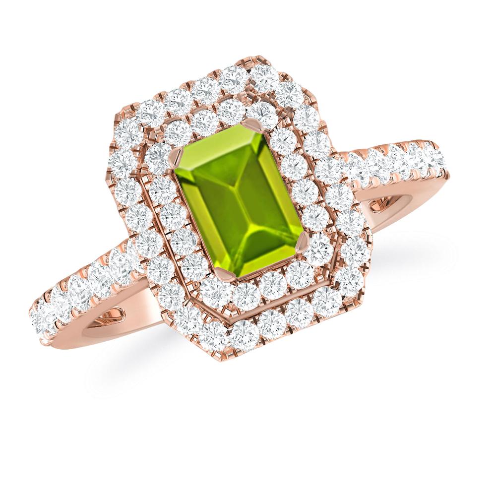 Rose Gold - Peridot