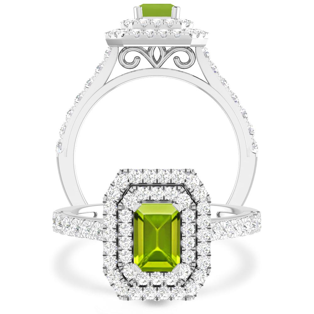 White Gold - Peridot