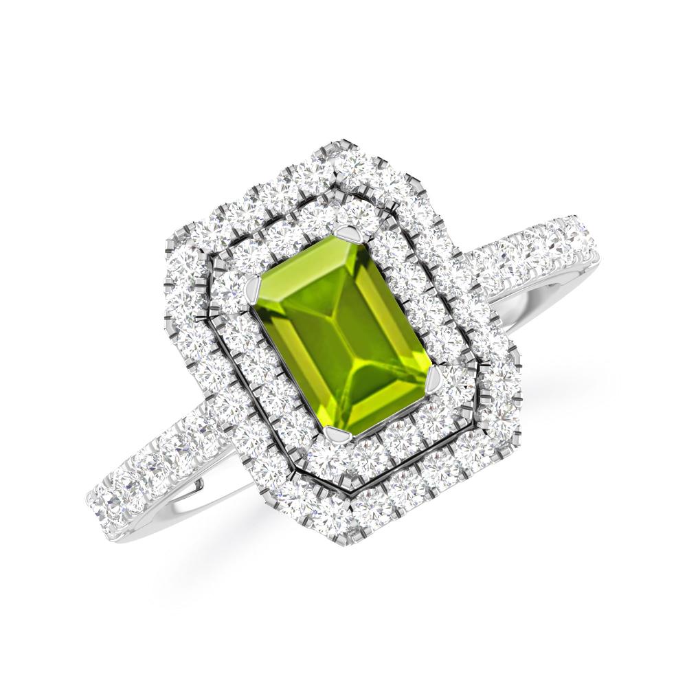White Gold - Peridot