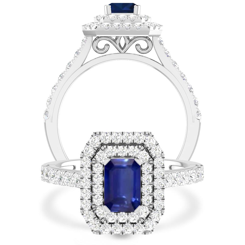 White Gold - Sapphire