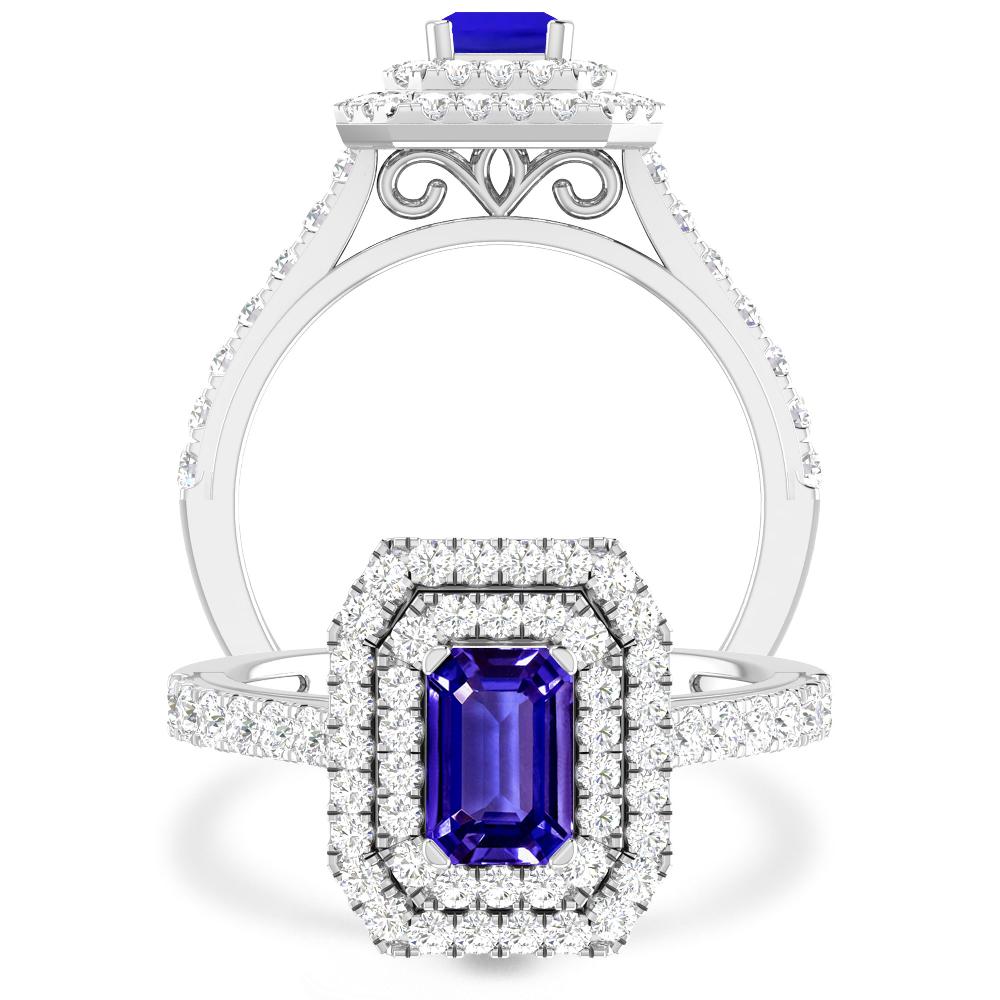 White Gold - Tanzanite