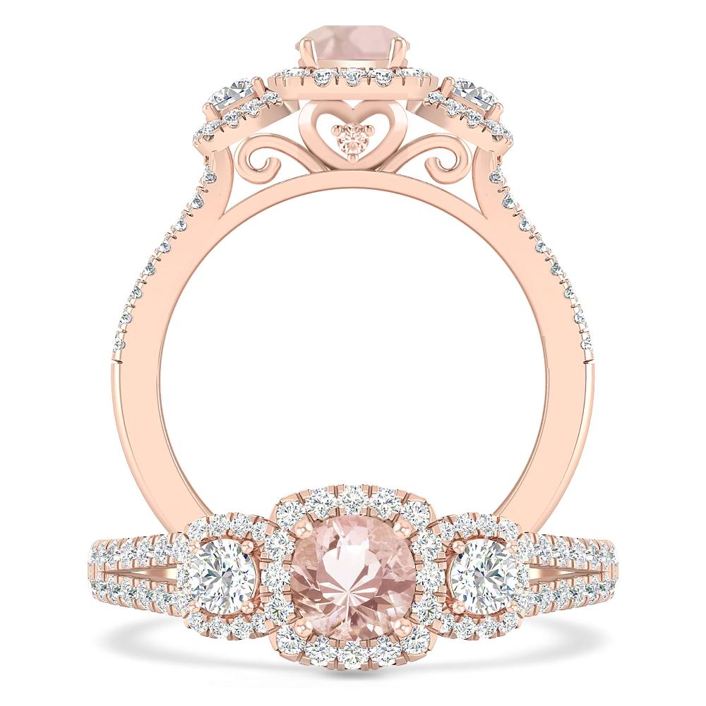 Rose Gold - Morganite