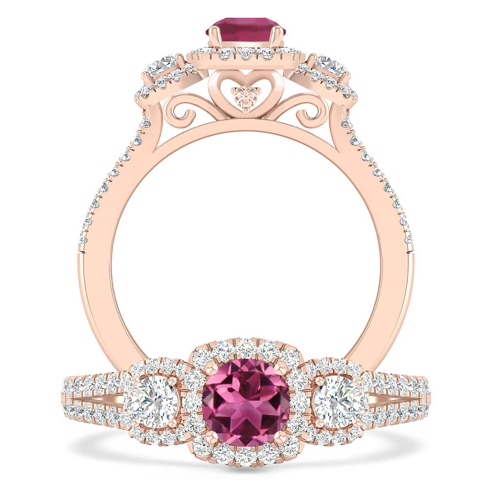 Rose Gold - Pink Tourmaline