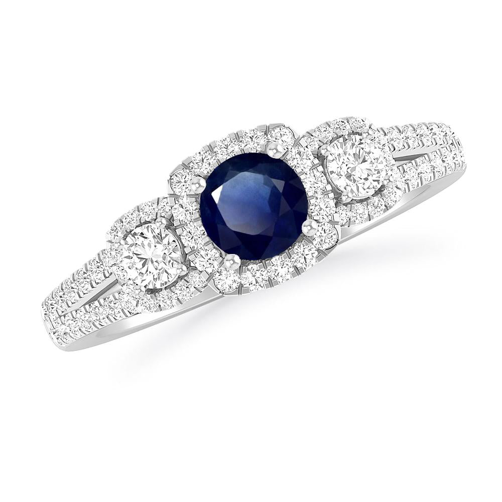 White Gold - Sapphire