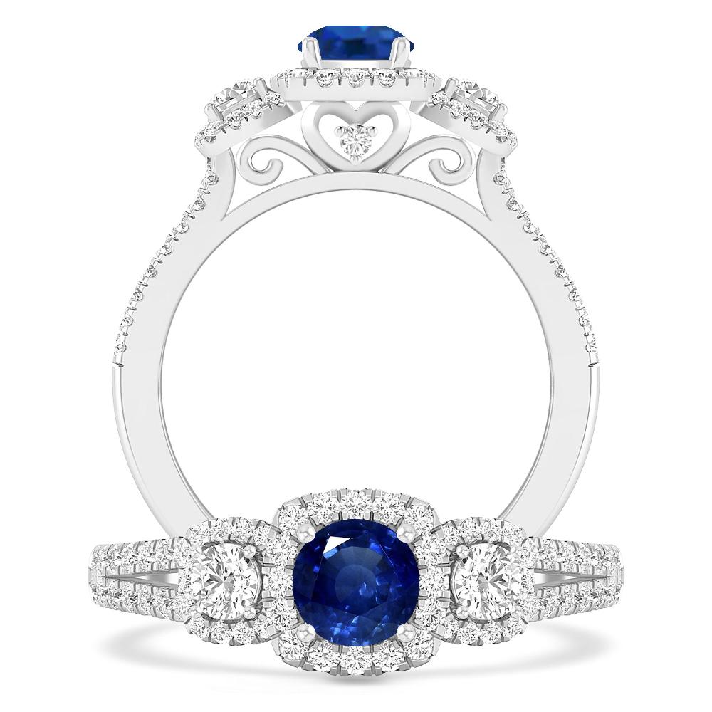 White Gold - Sapphire