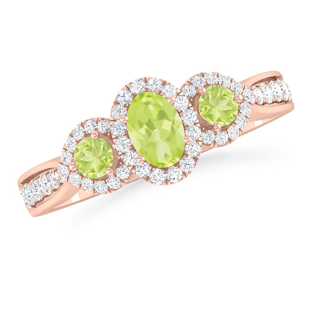 Rose Gold - Peridot
