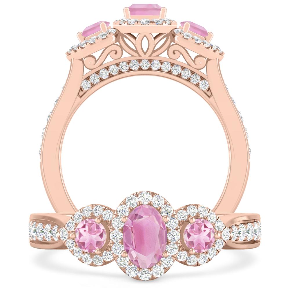 Rose Gold - Pink Tourmaline