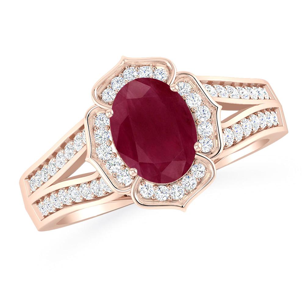 Rose Gold - Ruby