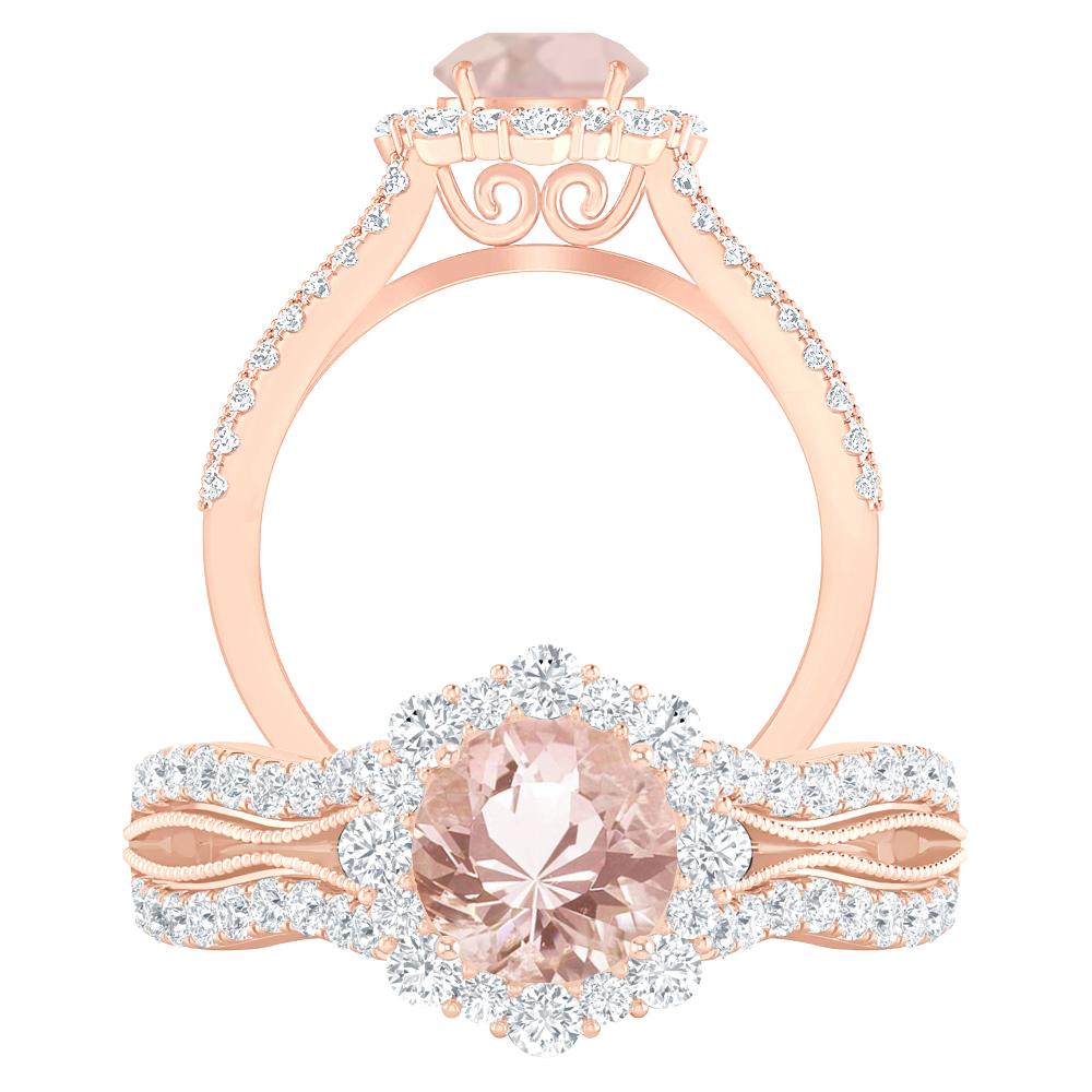 Rose Gold - Morganite
