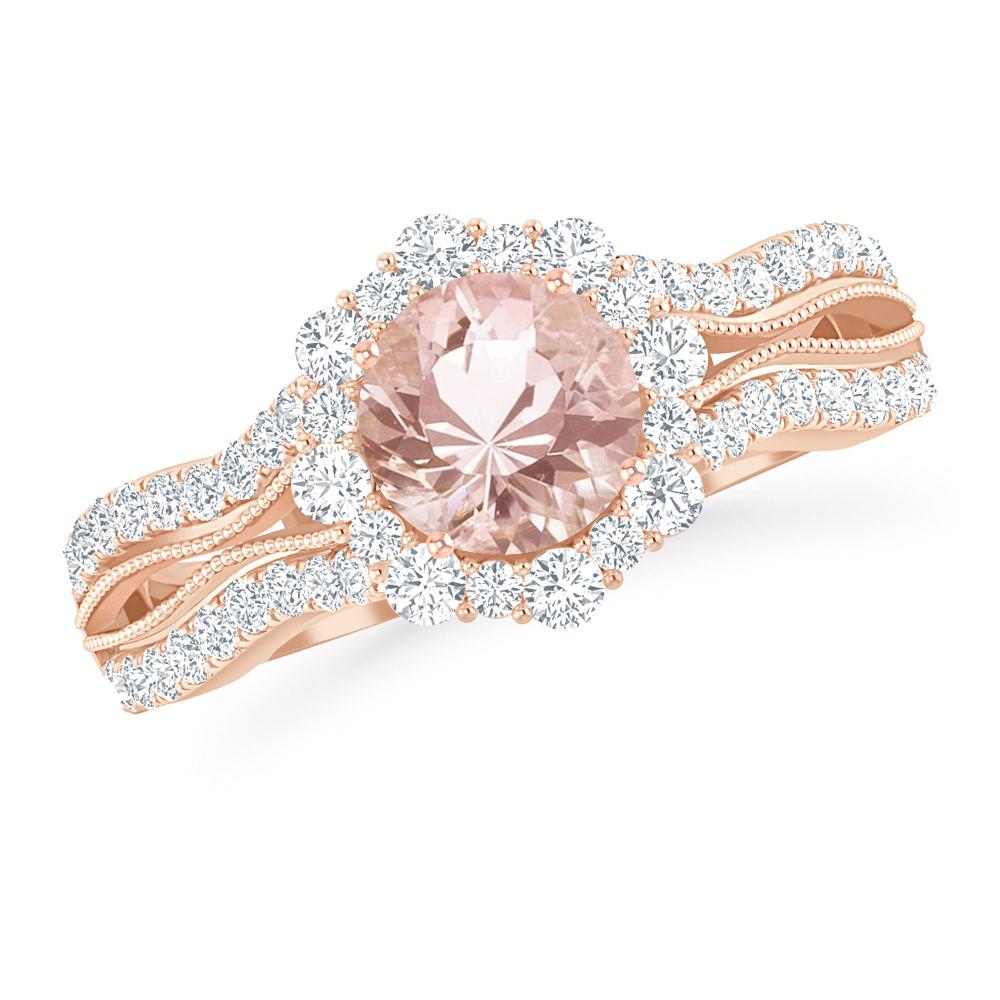 Rose Gold - Morganite