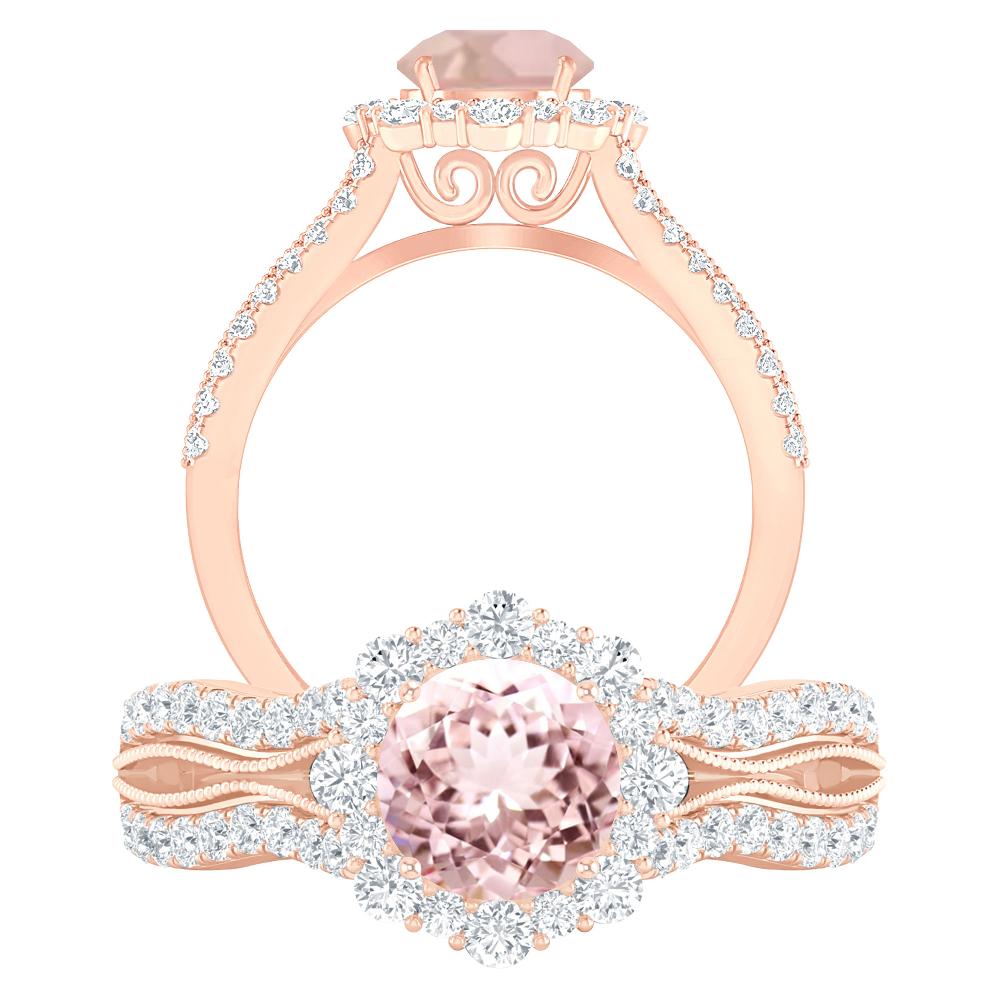 Rose Gold - Morganite