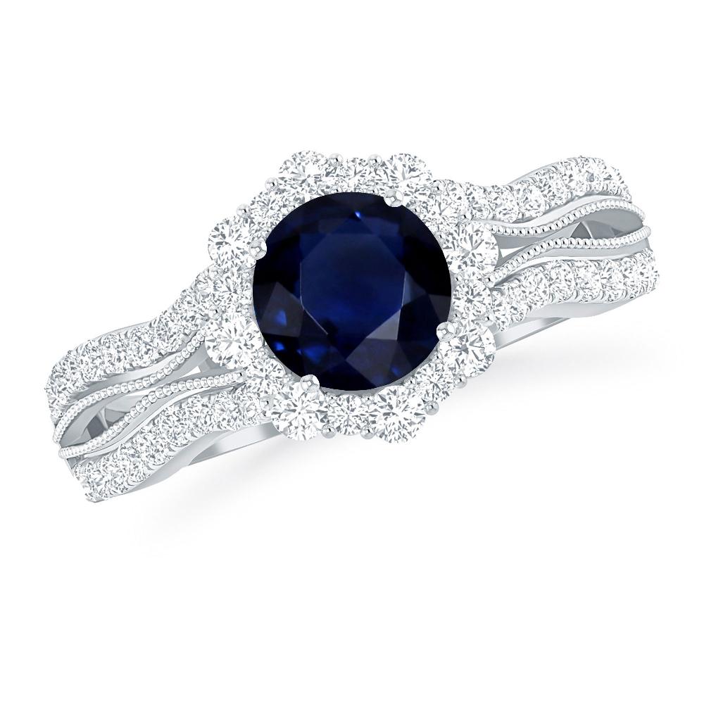 White Gold - Sapphire