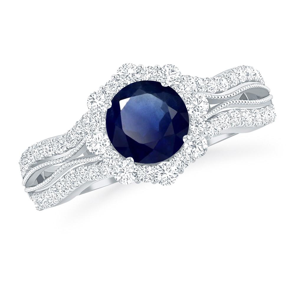 White Gold - Sapphire