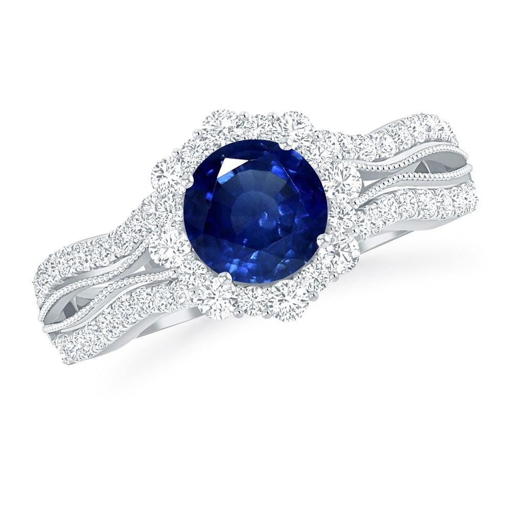 White Gold - Sapphire