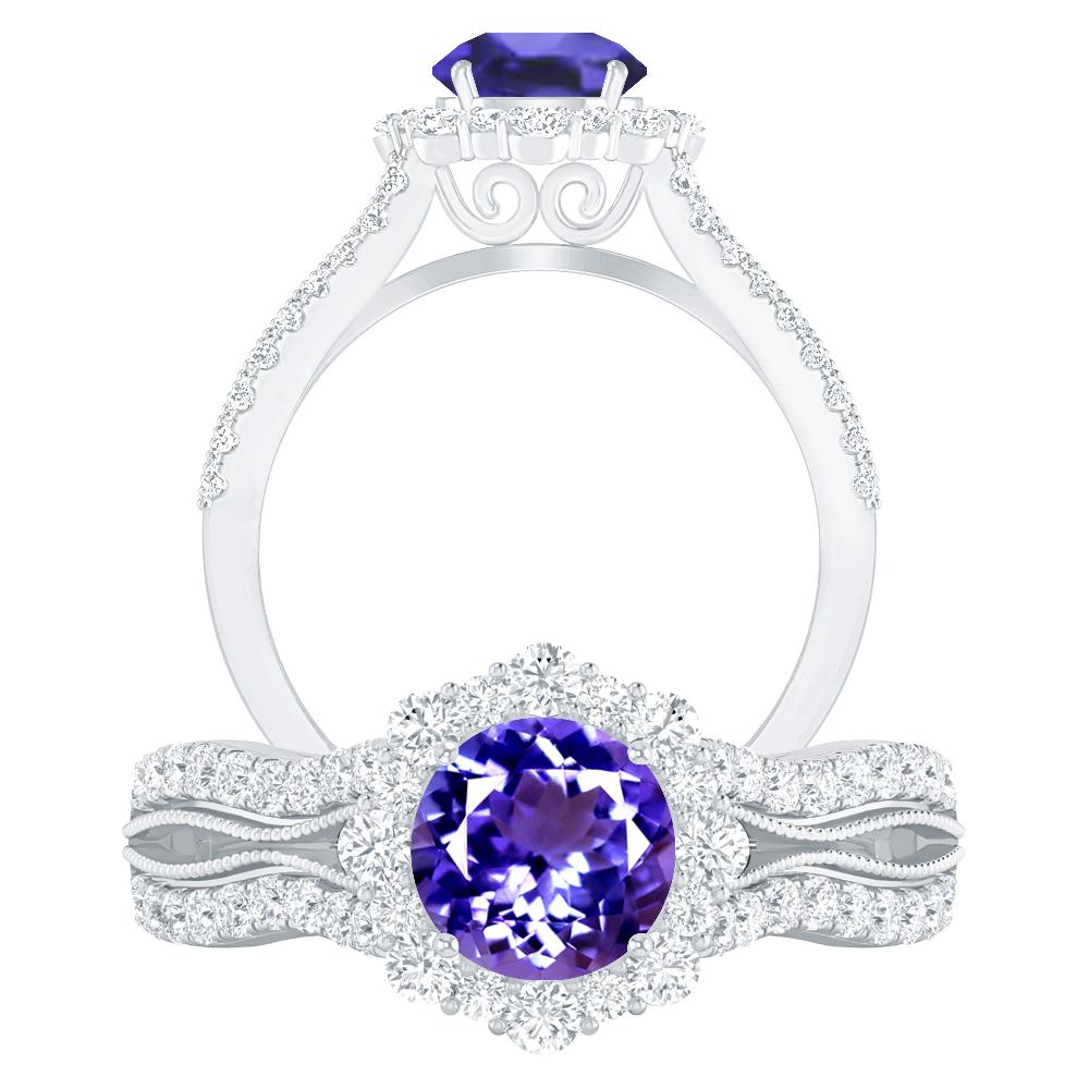 White Gold - Tanzanite