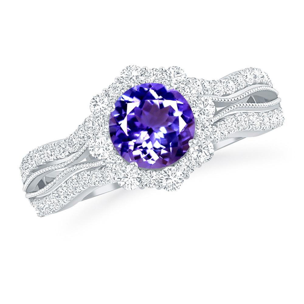 White Gold - Tanzanite