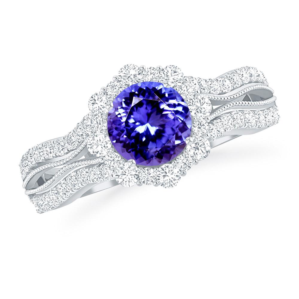 White Gold - Tanzanite