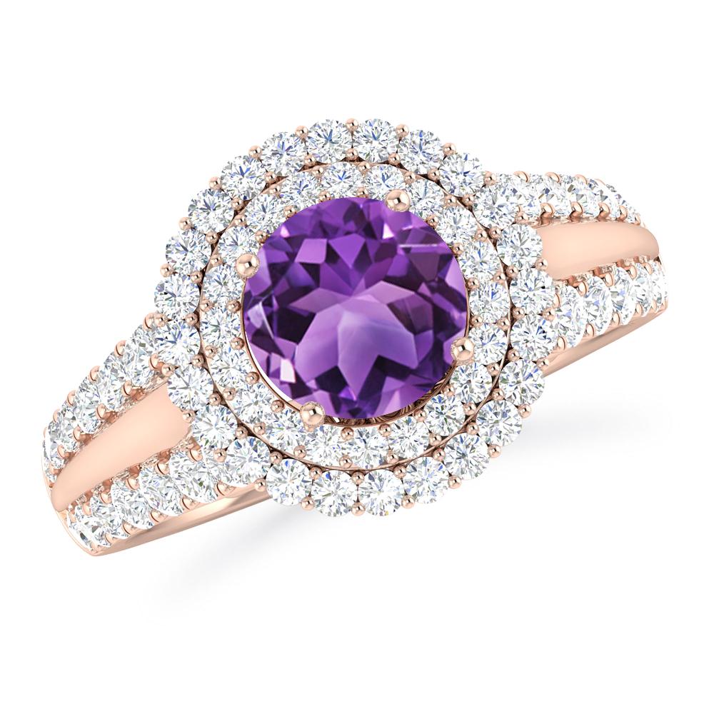Rose Gold - Amethyst