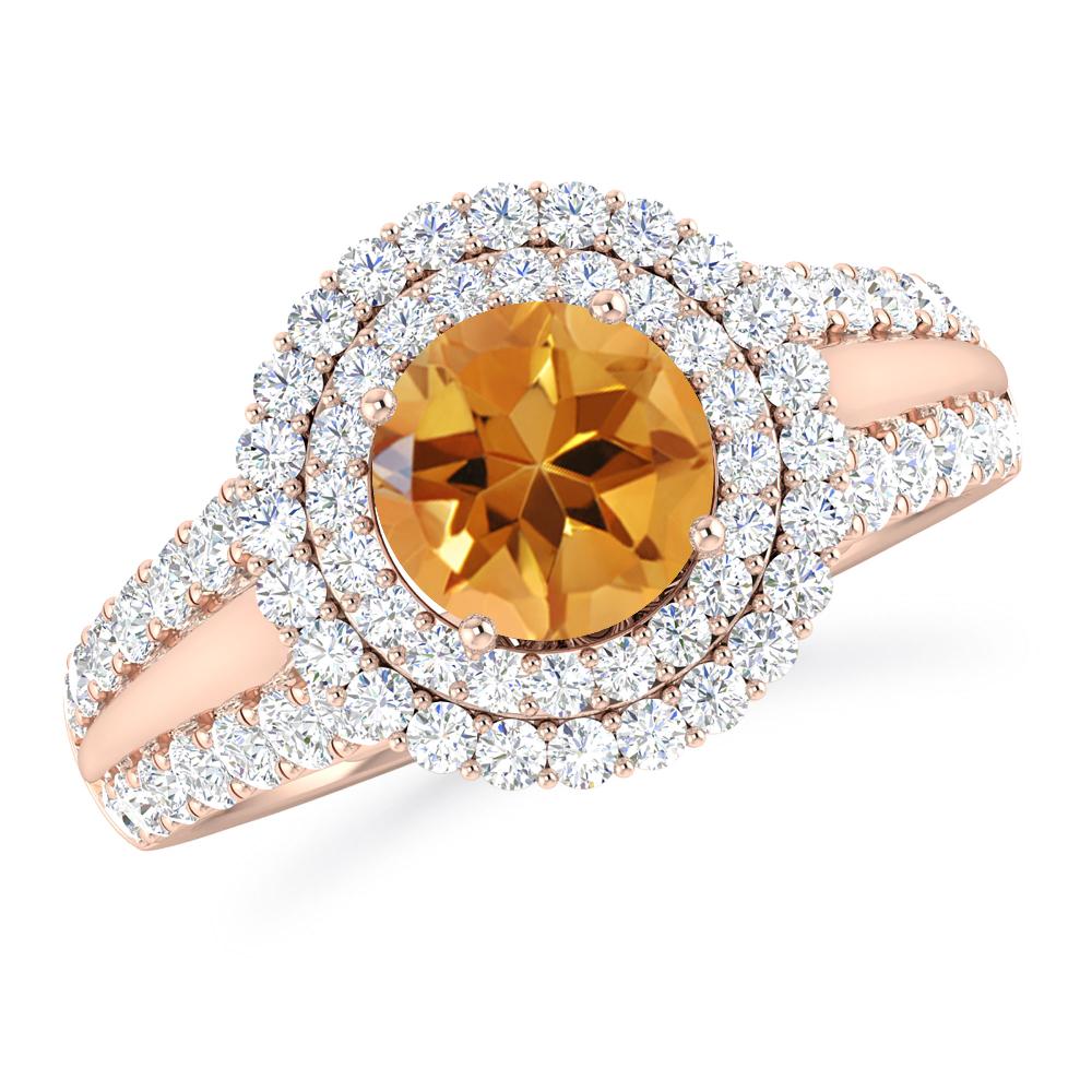 Rose Gold - Citrine