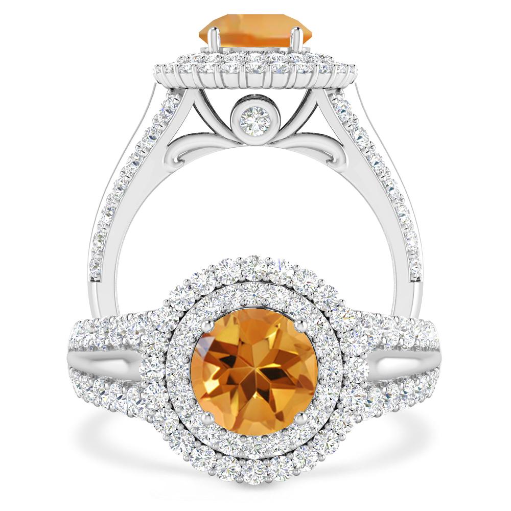 White Gold - Citrine