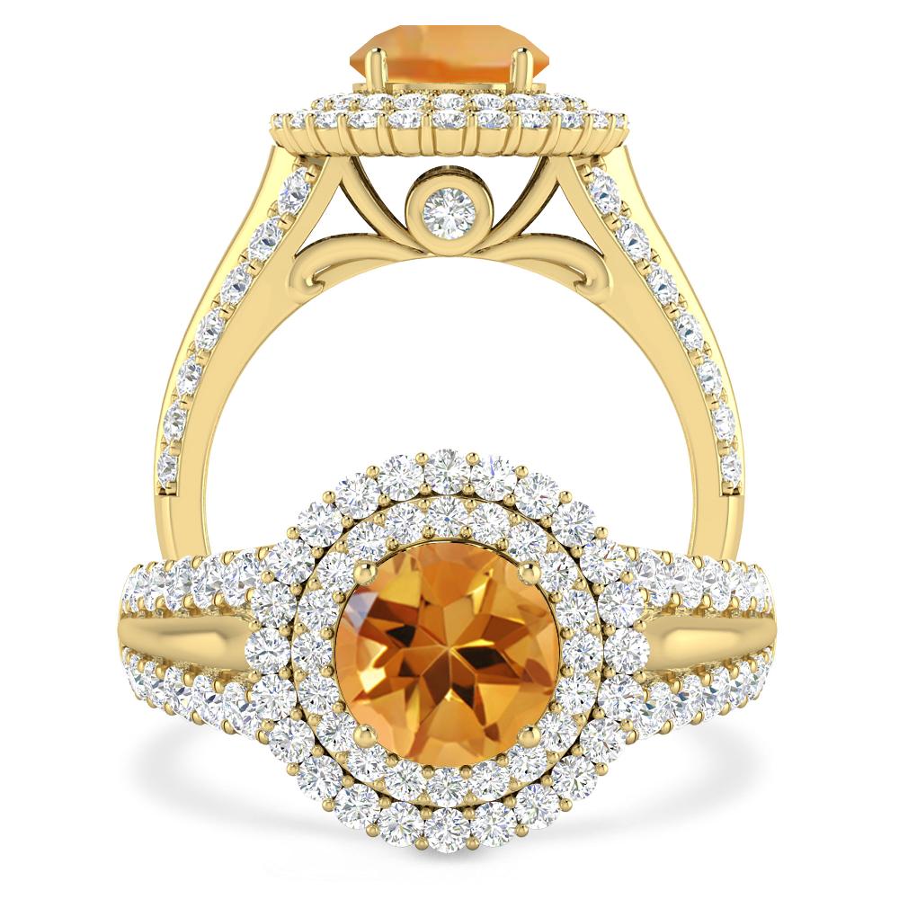 Yellow Gold - Citrine