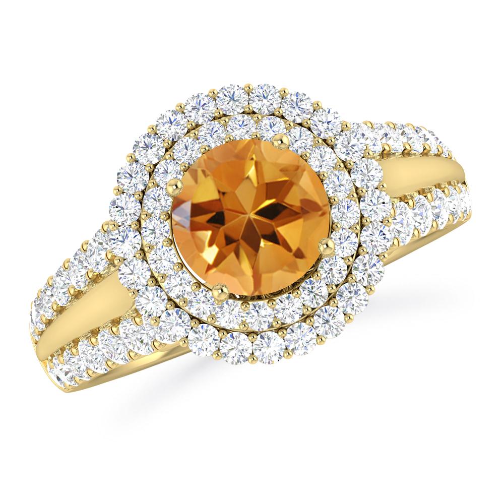 Yellow Gold - Citrine