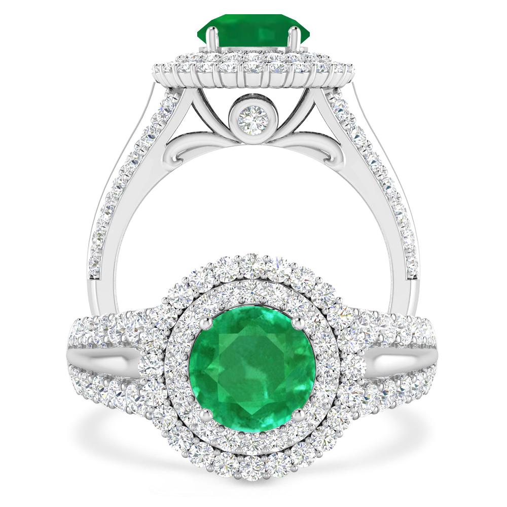 White Gold - Emerald