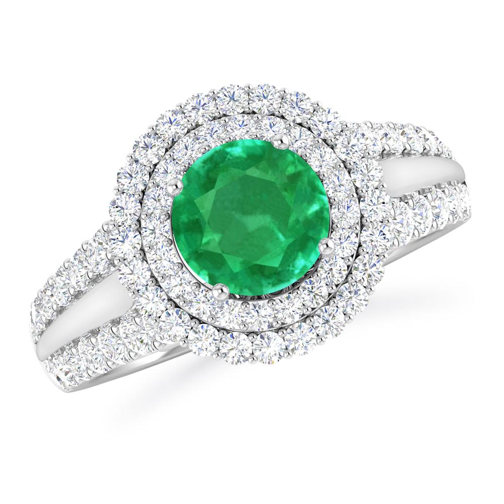 White Gold - Emerald