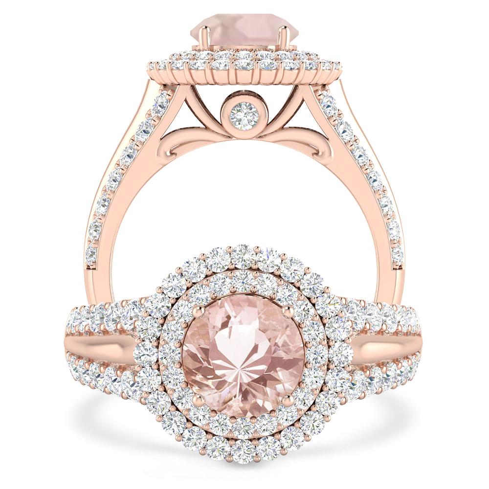 Rose Gold - Morganite