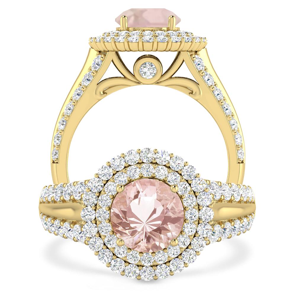 Yellow Gold - Morganite