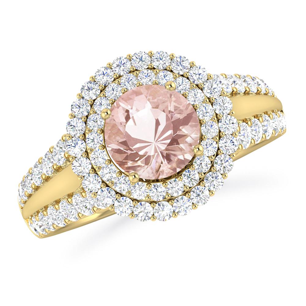 Yellow Gold - Morganite