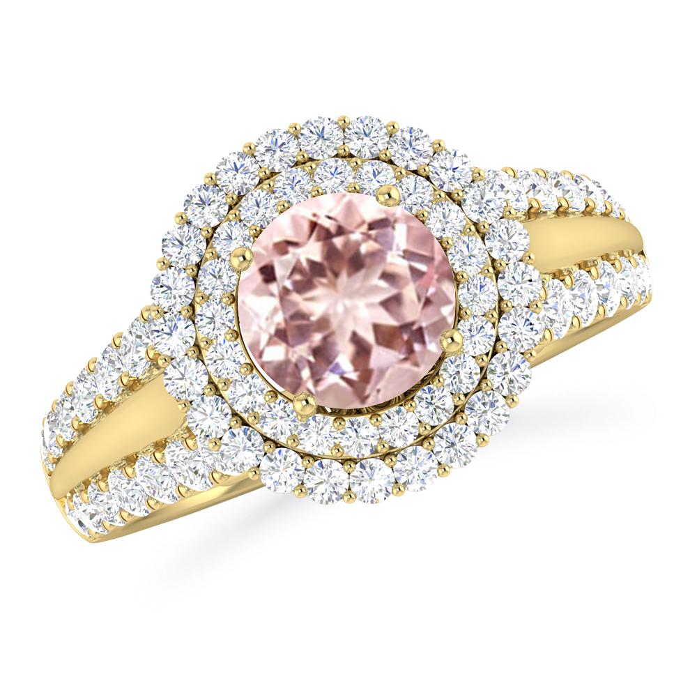 Yellow Gold - Morganite