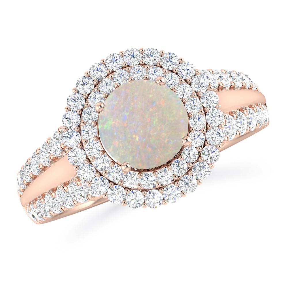 Rose Gold - Opal