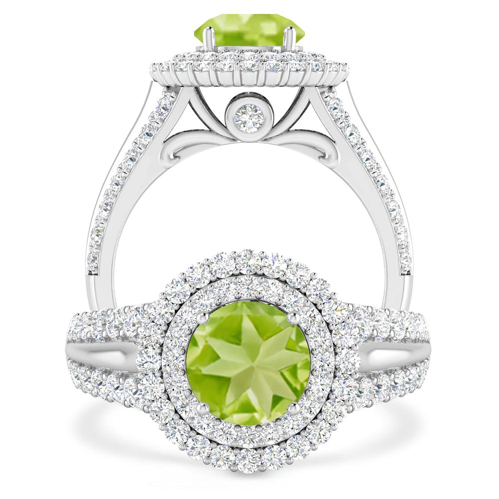 White Gold - Peridot
