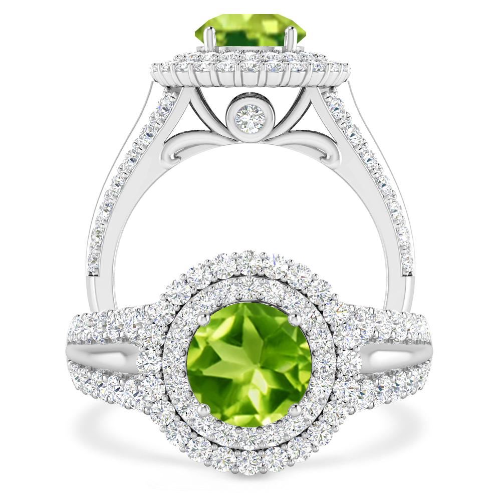 White Gold - Peridot