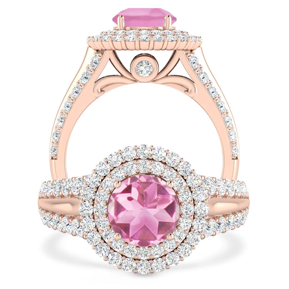 Rose Gold - Pink Tourmaline