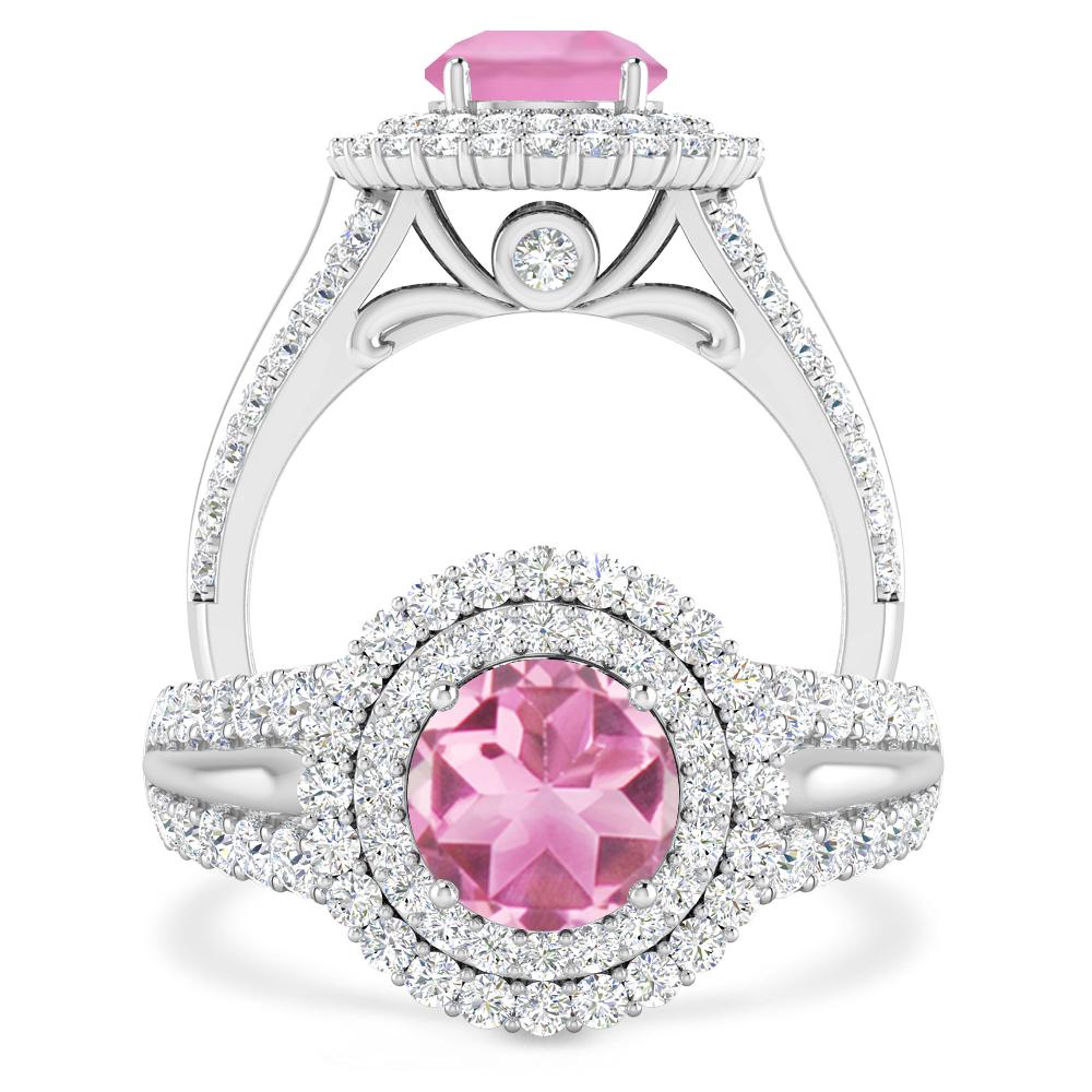 White Gold - Pink Tourmaline