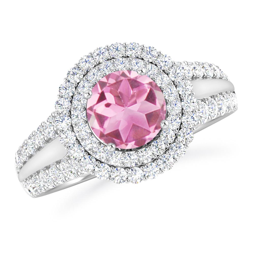 White Gold - Pink Tourmaline