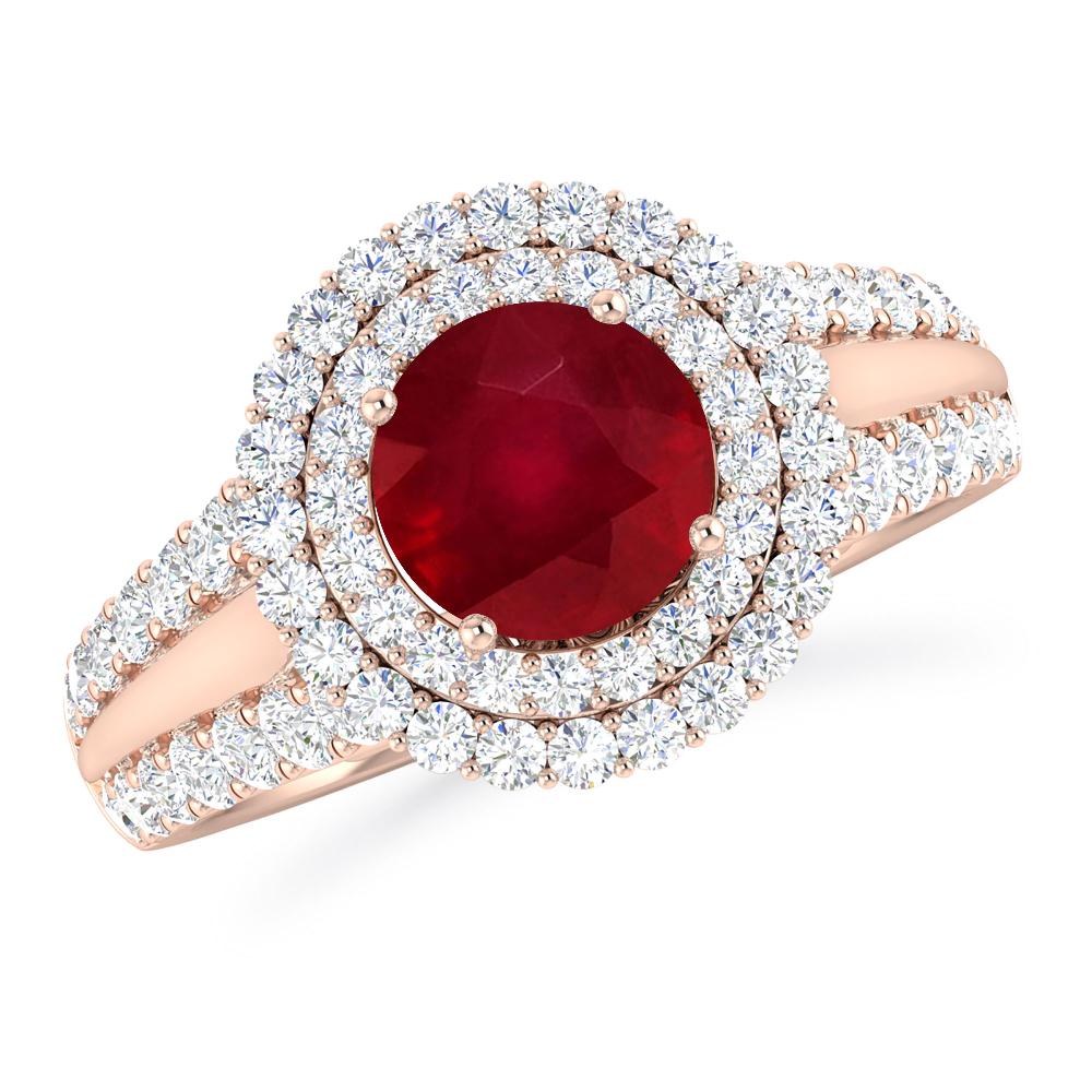 Rose Gold - Ruby