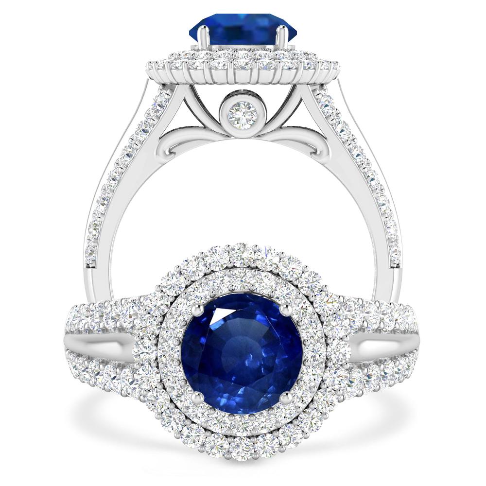 White Gold - Sapphire