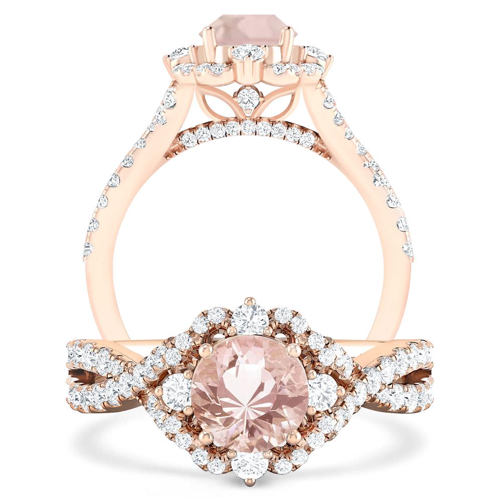 Rose Gold - Morganite