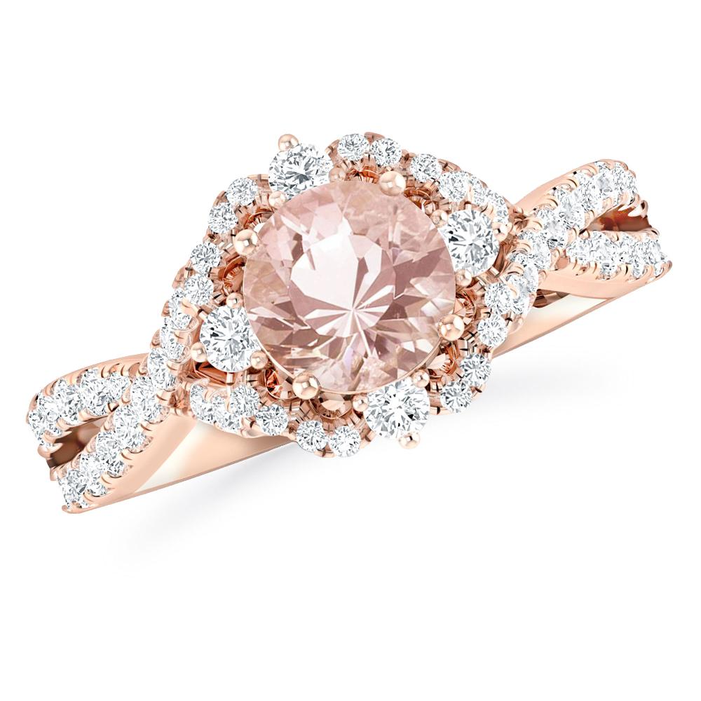 Rose Gold - Morganite