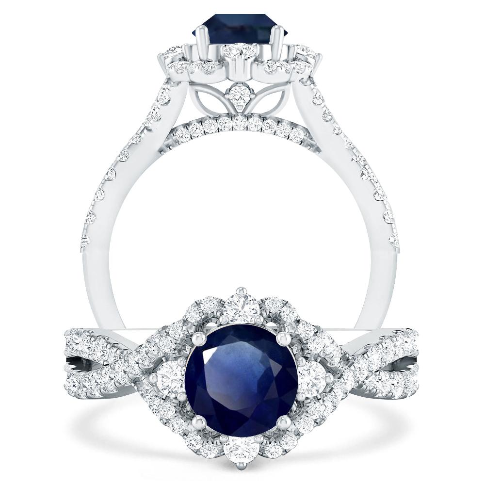 White Gold - Sapphire