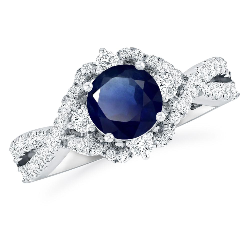 White Gold - Sapphire