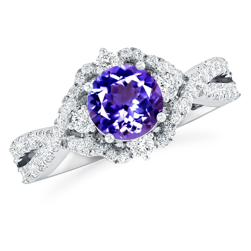 White Gold - Tanzanite